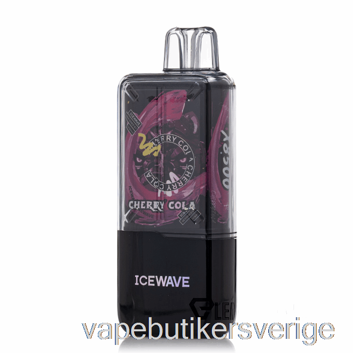 Vape Sverige Icewave X8500 Engångskörsbärscola